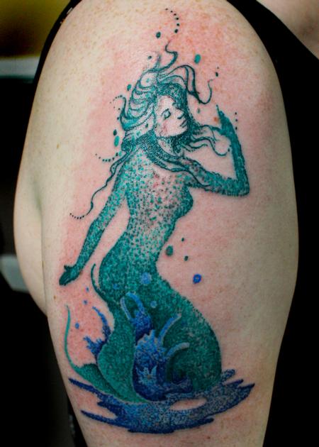 Steve Phipps - Stippled Mermaid